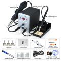 KOGEEK Soldering Station 8586 2 in 1 Hot Air SMD Rework Station 220 V Soldering Station Iron.