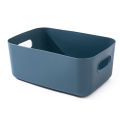 Japanese-style sundries storage box desktop plastic box cosmetic finishing box kitchen storage box snack storage basket. 