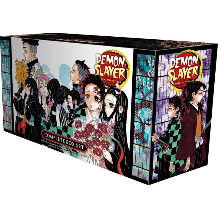 Demon Slayer Complete Box Set (with out box ): Includes volumes 1/23 with premium (Demon Slayer: Kimetsu no Yaiba) Paperback Box set, November 9, 2021