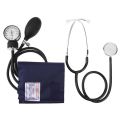 Manual Arm Sphygmomanometer Blood Pressure Gauge with Stethoscope Monitor Device Health Monitors.