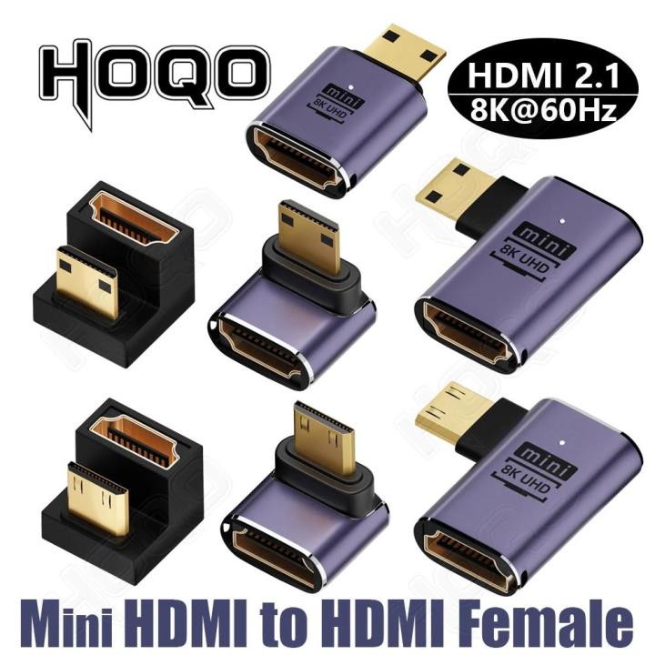 360%20Degree%20Mini%20HDMI%20U-shaped%20Adapter%20180%20Mini%20HDMI%20Male%20to%20HDMI%20Female%20Angled%2090%20l%20Type%20Converter%20HD%202.1V%20Extension%204K%208K%2060Hz%20-%20Image%204