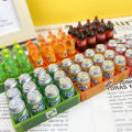 1:12 miniature coke dozen set mini drink bottle model supermarket scene food play doll house ornaments. 