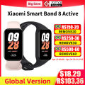 Xiaomi Mi Band 8 Active Global Version Smart Bracelet 8 Color LCD Display 50+ Sport Blood Oxygen Monitor Wristband VS Mi band 2. 