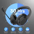 EKSA H6 Wireless Headphones Bluetooth 5.0 Office Headset with USB Dongle ENC Call Noise Cancelling Mic 30H Playtime For Computer. 