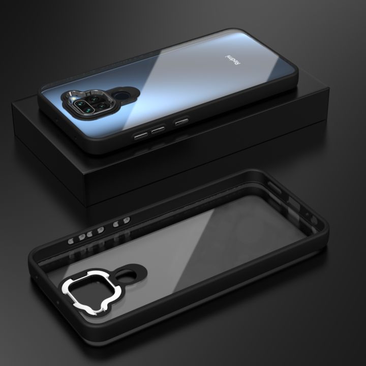 For%20Xiaomi%20Redmi%20Note%209%20/%20Xiaomi%20Redmi%2010X%204G%20Mobile%20Cover%20Electroplating%20Acrylic%20Back%20transparent%20Premium%20Mobile%20Cover%20Phone%20Cases-EGL%20-%20Image%202