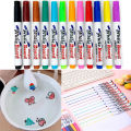 Magic Markers Float in Water Drawing Whiteboard Marker Floating Ink Marker Painting Supplies Markers for Children Felt Pen YB002 Amour zii. 