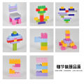 Boxed and bagged loose parts are compatible with LEGO Australia small particle puzzle children's building block toy game console. 