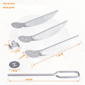 22-1/2-Inch One-Touch Cleaning System Kit for Weber Grill Parts, Replacement 7444 for Weber Grill, Easy to Install. 