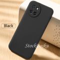 For itel S23 Back Cover Ultra Thin Soft Luxury Square Liquid Silicone For itel S23 Phone Case.