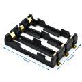 SMT Tip - 18650 Li-Ion Battery Case of 3 Slots. 