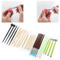 Polymer Clay Tools, Clay Art Creation Pottery Tools 28 Pcs for Clay Pottery Sculpture for Craft Projects.