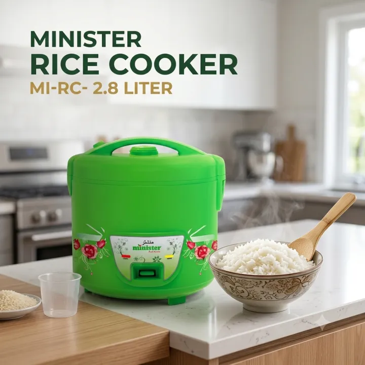 Minister Rice Cooker- MI-RC- 2.8 LITER with Free Delivery