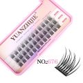 YUANZHIJIE Dramatic Eyelashes Bundles Soft Premium Mink Individual DIY Clusters Lashes Segmented Eyelash Extensions Makeup.