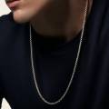 Premium Quality Fashion Jewellery Necklaces Stainless Steel Round Chain For Men. 