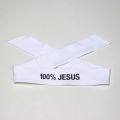 100% JESUS Print Basketball Sports Headband Men Women Running Fitness Sweatband Bandana. 