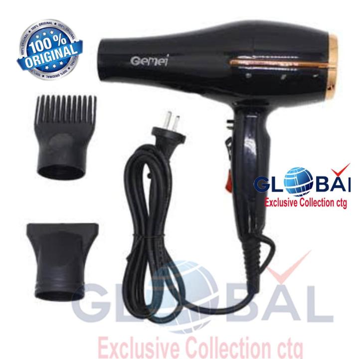 Gemei GM-1780, Professional Hair Dryer 3000 Watt With Hot And Cold Air