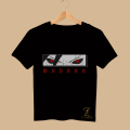 Half Sleeve Printed Jersey T-shirt For Men and Women. 