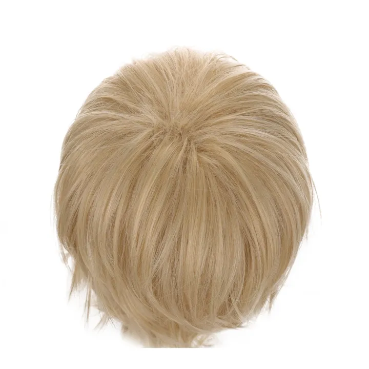 RANYU%20Short%20Synthetic%20Wig%20Blonde%20Men%20Straight%20Hair%20Wig%20for%20Anime%20Cosplay%20Daily%20Party%20Heat%20Resistant%20-%20Image%207