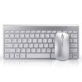 Charging Keyboard & Mouse Combo Small Wireless Keyboard Portable Rechargeable Notebook External Keyboard Silent Keys Mouse. 