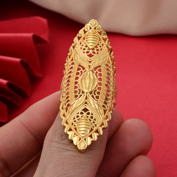 Big%20Dubai%20Gold%20Color%20Rings%20For%20Women%20Wedding%20Jewellery%20Women's%20Ring%20For%20Girls%20Bridal%20Wife%20Gifts%20African%20Dubai%20French%20-%20Image%206