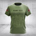 Armenia Flag Coat of Arms Graphic Tee Summer Casual Pullover Men's Fashion Loose T-shirts Boy Oversized Short Sleeves Tops 6XL. 