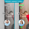 12 Pcs Door Stoppers Wall Protector Clear Door Knob Wall Protector for Walls Protects Wall Surface.