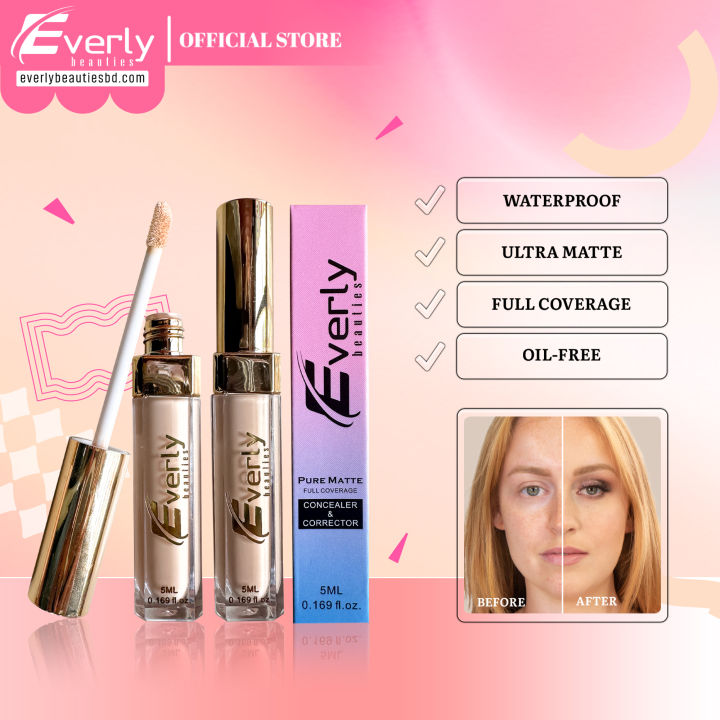 Everly Beauties Pure Matte Full Coverage Concealer & Corrector