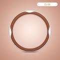 Car steering wheel cover, full leather, ultra-thin, D-shaped, sweat absorbing, anti slip, O-shaped, breathable, round, all season product. 