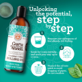 GuruNanda Coconut Oil Pulling, Fresh Breath & Whitening Mouthwash 237ML (Guru Nanda Oil Pulling Mouth Wash - USA). 