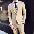 2022 Tailored Burgundy Purple Suit Men Groom Slim Fit 3 Piece Tuxedo Prom Wedding Suits Blazer Terno Masuclino Jacket+Pant+Vest. 