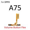 Oppo A37/A39/A57/A59/A75/A77/A79/A83 Power on / off Switch Button Side Volume Up Down Buttons Flex Cable Replacement Parts. 