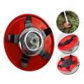 Brush Cutter Blade Grass Cutter Machine Multi-Functional Lawn Mower Blade Weeder Plate Replacement.