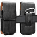 Mobile Phone Holster Waist Bag Leather Belt Clip Holster Cell Phone Pouch Card Holder Case With Belt Clip Holster Wallet. 