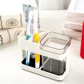 1pcs-Toothbrush Box Holder 1 Cup Bathroom Storage Toilet Two Removable Toothbrush Box Seat.