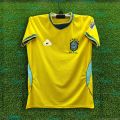 Brazil World Cup Jersey 2026 Thai Premium Football Jersey For Men - Half Sleeve World Cup t shirt - Brazil Jersey 2026.