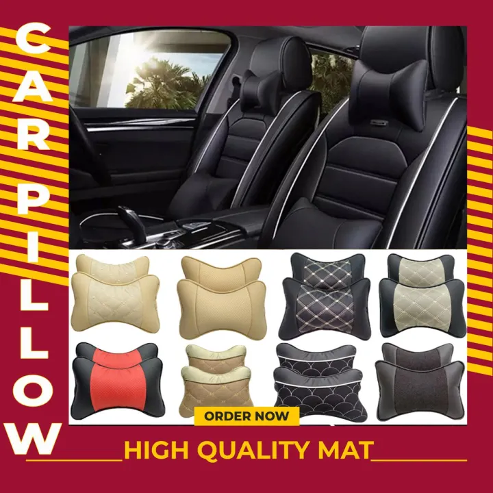 Pvc Leather Car Neck Pillow,Headrest pillow - DP-04