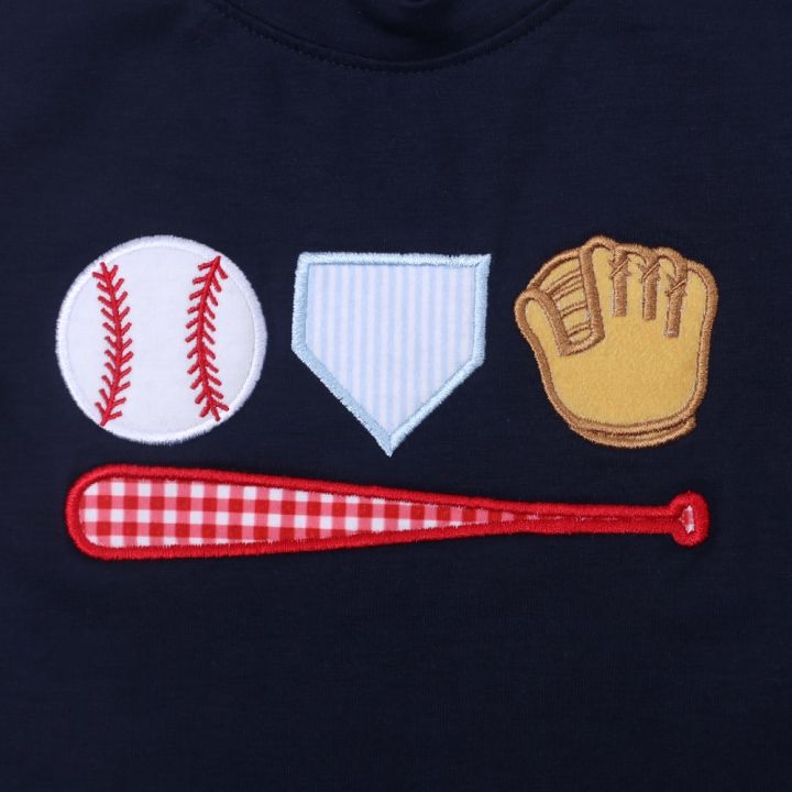 2023%20Baby%20Boy%201-8T%20Outfits%20Cotton%20Clothes%20Set%20Baseball%20Embroidery%202pcs%20Bodysuit%20Sleeve%20T-shirt%20Toddler%20Bluey%20Seersucker%20Shorts%20-%20Image%205