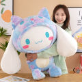 Big Size Sanrio Kawaii Cinnamoroll Dog Plush Toys Pillow Stuffed Animal Comfort Soft Dolls Kids Birthday Gift Cartoon Anime Toy. 