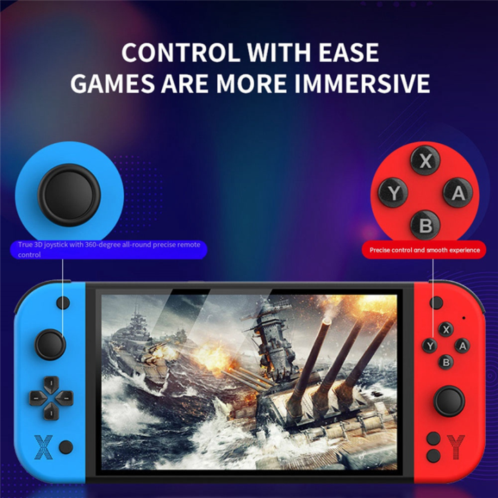 G90%20Portable%20Game%20Console%20Arcade%207%20Inch%20Screen%20over%2030%20Simulators%20Retro%20Gaming%20Controller%20for%20/PS/N64/%20White%20-%20Image%207