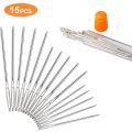 Darning Needle Big Eye Sewing Needle in Transparent Tube. 
