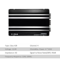 4-Channel Car Audio Amplifier 5800W High-Power Amplifier.