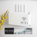 Wall Mounted Storage Box, Wireless WiFi TV Set-top Box, Router Shelf, No Drilling Design, .