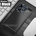 Phone Case for Realme C53 Back Cover Soft Phone Cover Brushed Carbon Fiber Texture Cover Cases Casing Hp for Realme C53 Phone Cases Wire Drawing Back Cover.