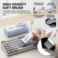 6-in-1 Precision Cleaning Kit for Keyboard, Earbuds & Screens – Multifunctional Device Care Set.