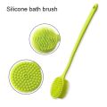 【Cathery Baby Store】2 In Long Handle Silicone Brushes Multifunctional Shower Double-sided Cleaning SPA Tool. 