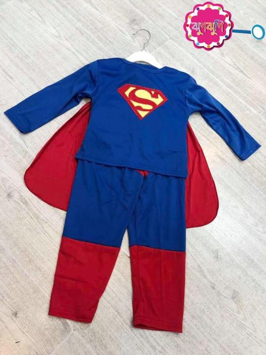 High%20Quality%20Superman%20Costume%20Dress%20Full%20Set%20-%20Image%203