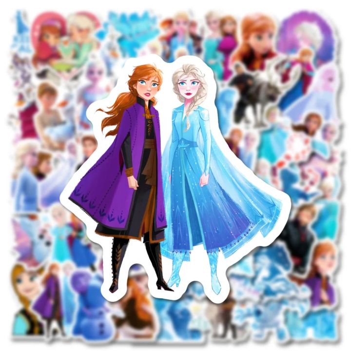 10/30/50pcs%20Disney%20Frozen%20Elsa%20Anna%20Princess%20Stickers%20Kawaii%20Girls%20Cartoon%20Decals%20DIY%20Bike%20Laptop%20Car%20Vinyl%20Sticker%20for%20Kids%20Toy%20-%20Image%203
