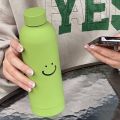 Thermos Flask Stainless Steel 500ml, BPA Free Insulated Stainless Steel Water Bottle, 24 Hours Cold and 12 Hours Hot Cold Drinks, Matter finish  scratch resistant Sports Bottle, Ideal for Gym. 