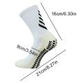 1 Pairs New Men Women Soft Breathable Anti-slip Football Socks Running Soccer Basketball Cycling Sports Grip Socks. 