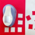 Stamp Shape Craft Punch Embossing Machine Round Hole Punch Toothed Puncher Embosser.